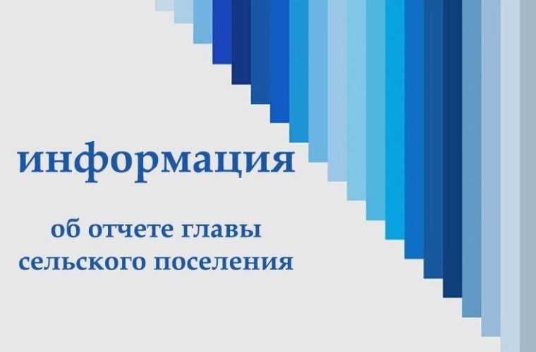 Отчёт главы поселения. Отчёт главы поселения.